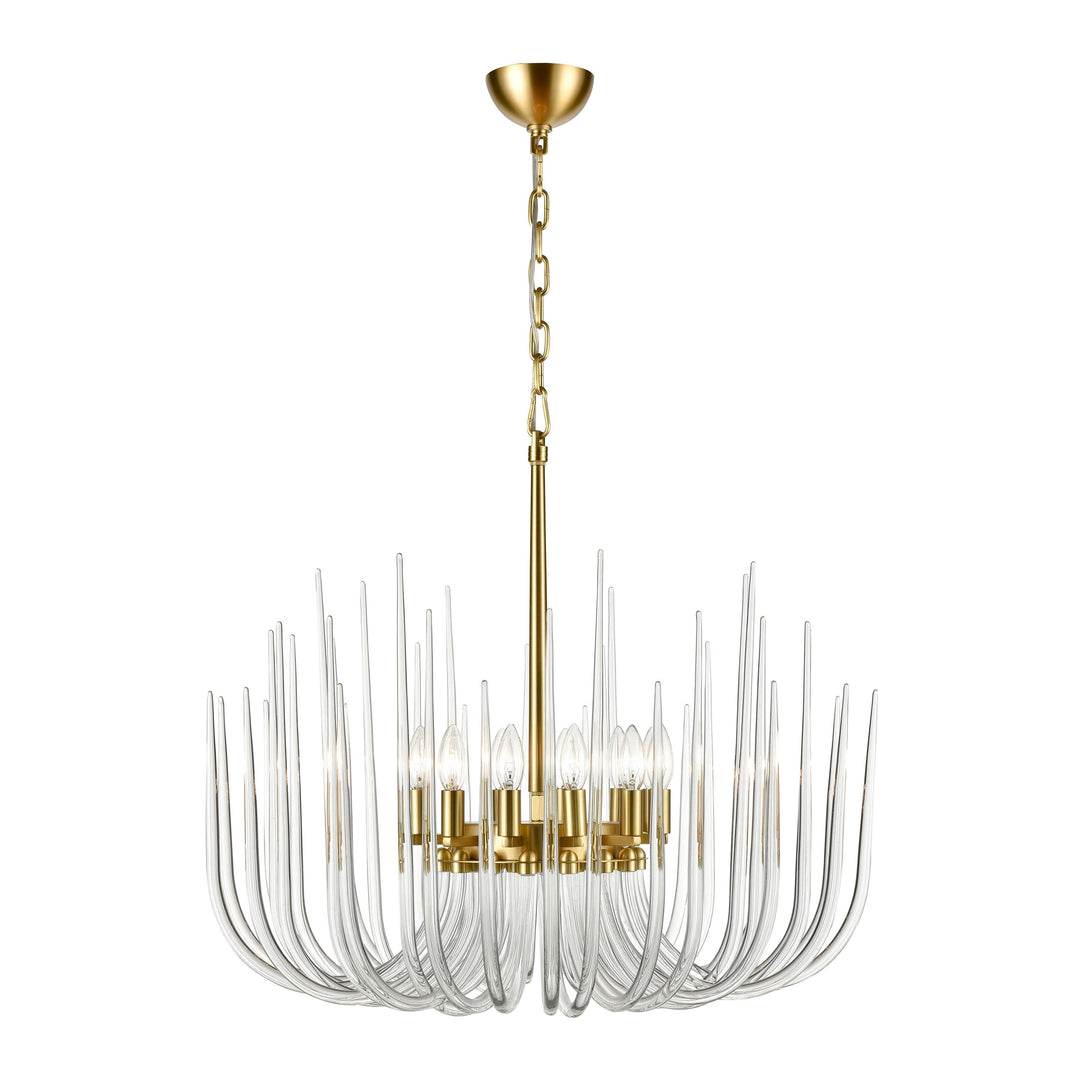Astoria Glass Chandelier by Zeev - view 17