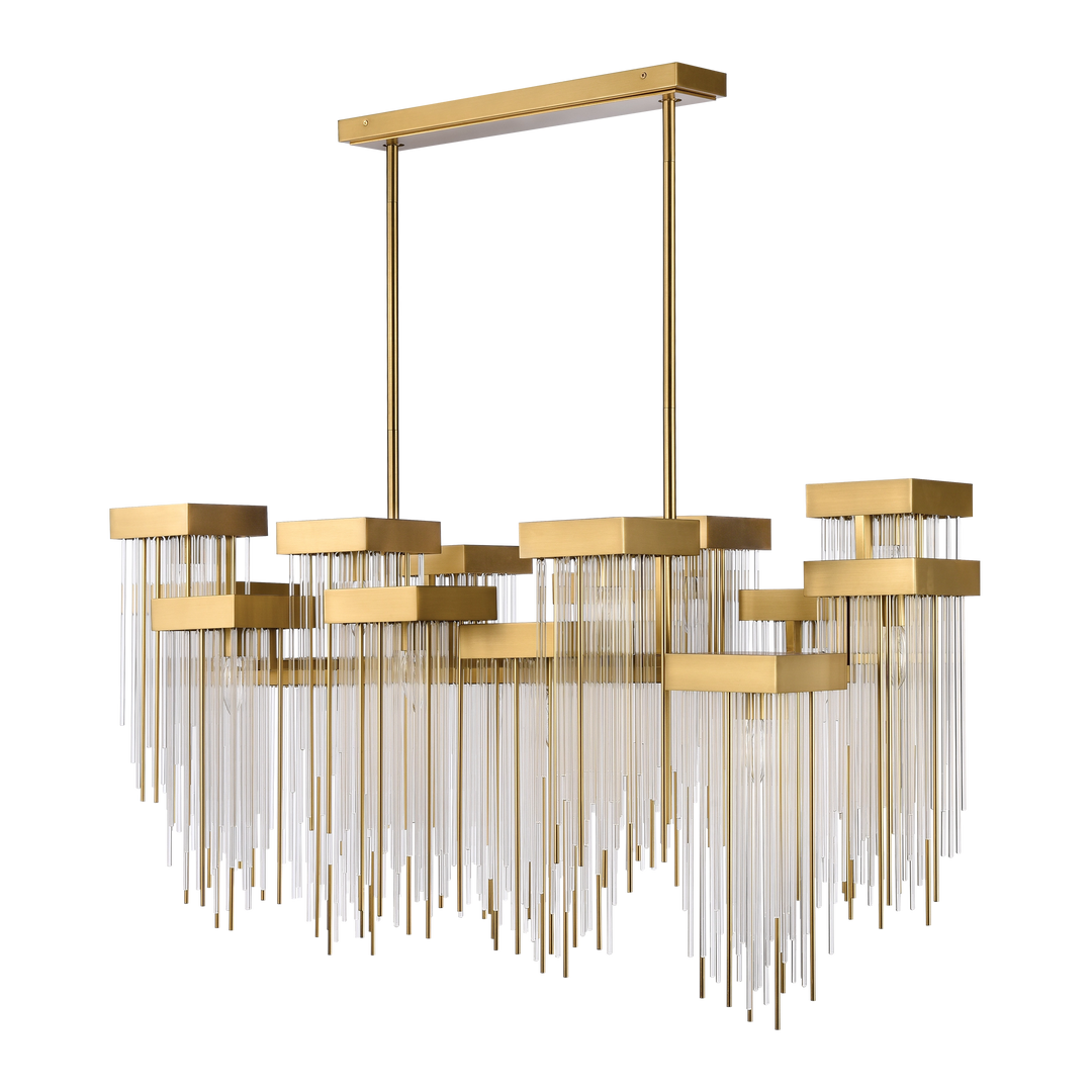 Waterfall Cityscape Chandelier by Zeev - view 6