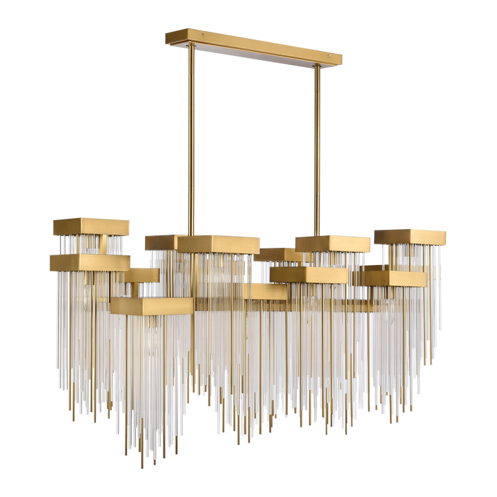 Waterfall Cityscape Chandelier by Zeev - view 4