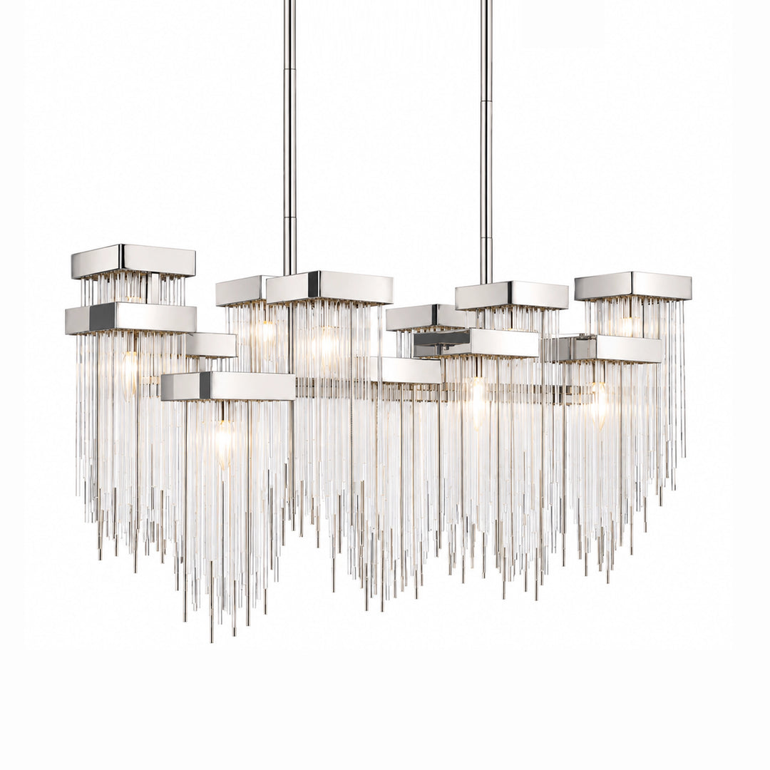 Waterfall Cityscape Chandelier by Zeev - view 10