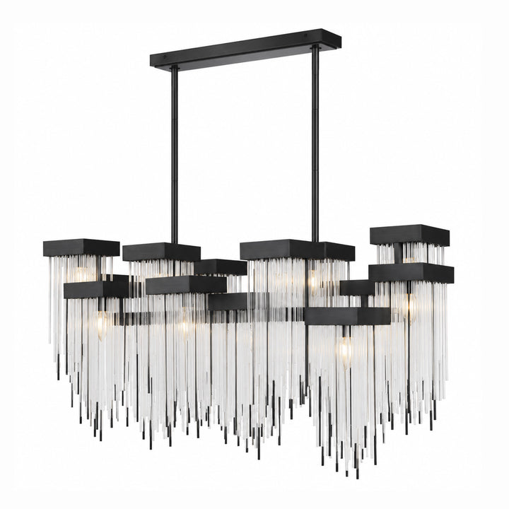 Waterfall Cityscape Chandelier by Zeev - view 20