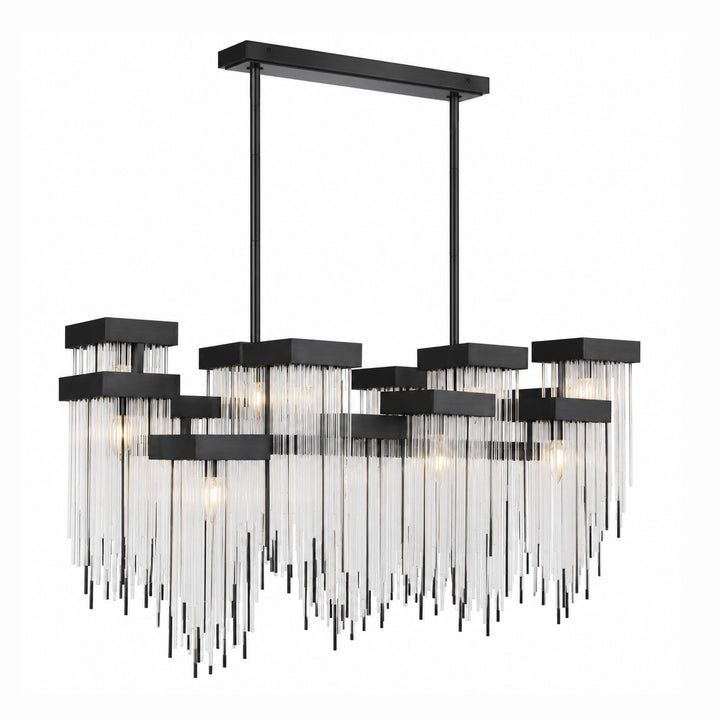 Waterfall Cityscape Chandelier by Zeev - view 19