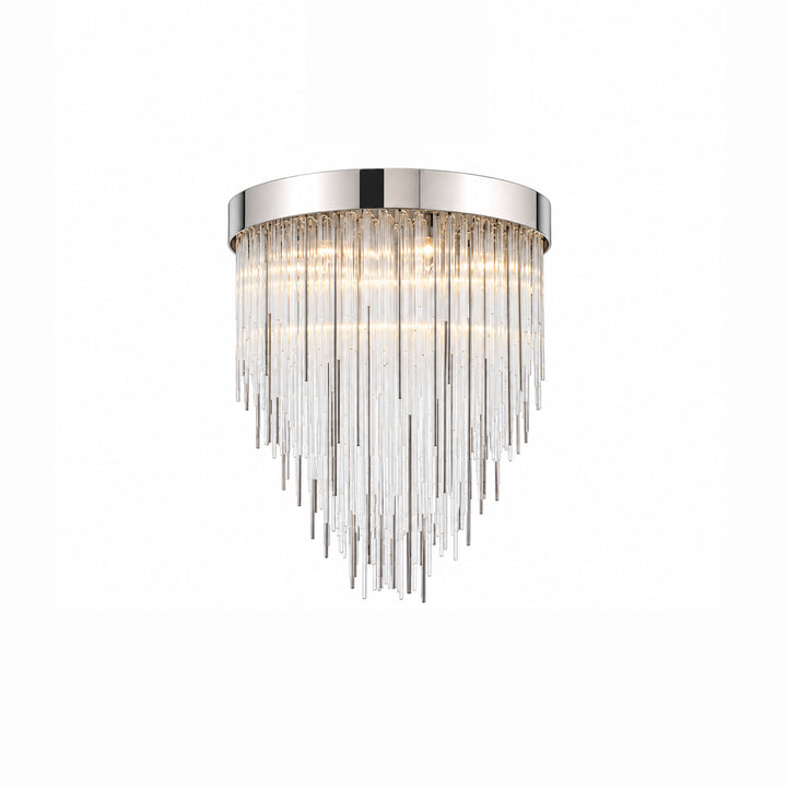 Waterfall Rectangular Glass Chandelier by Zeev - view 42