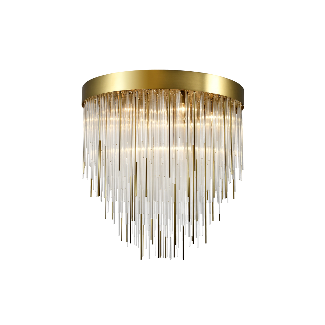 Waterfall Rectangular Glass Chandelier by Zeev - view 50