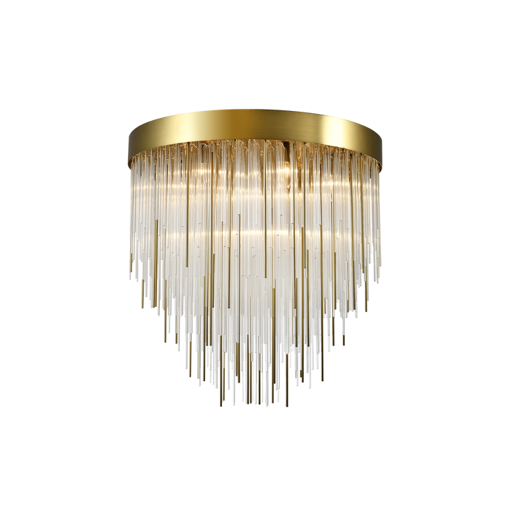 Waterfall Rectangular Glass Chandelier by Zeev - view 50