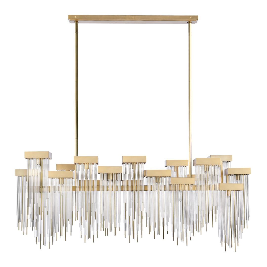 Waterfall Cityscape Chandelier by Zeev - view 23