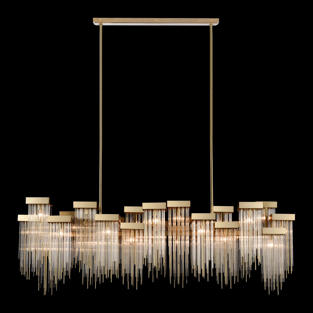 Waterfall Cityscape Chandelier by Zeev - view 36