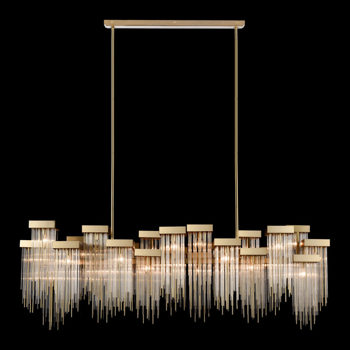 Waterfall Cityscape Chandelier by Zeev - view 36