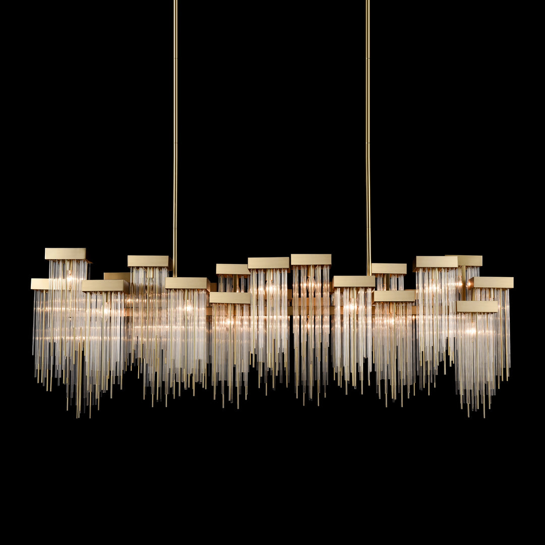 Waterfall Cityscape Chandelier by Zeev - view 35