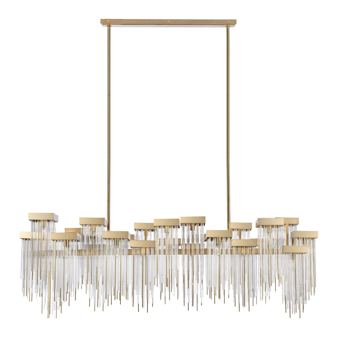 Waterfall Cityscape Chandelier by Zeev - view 34