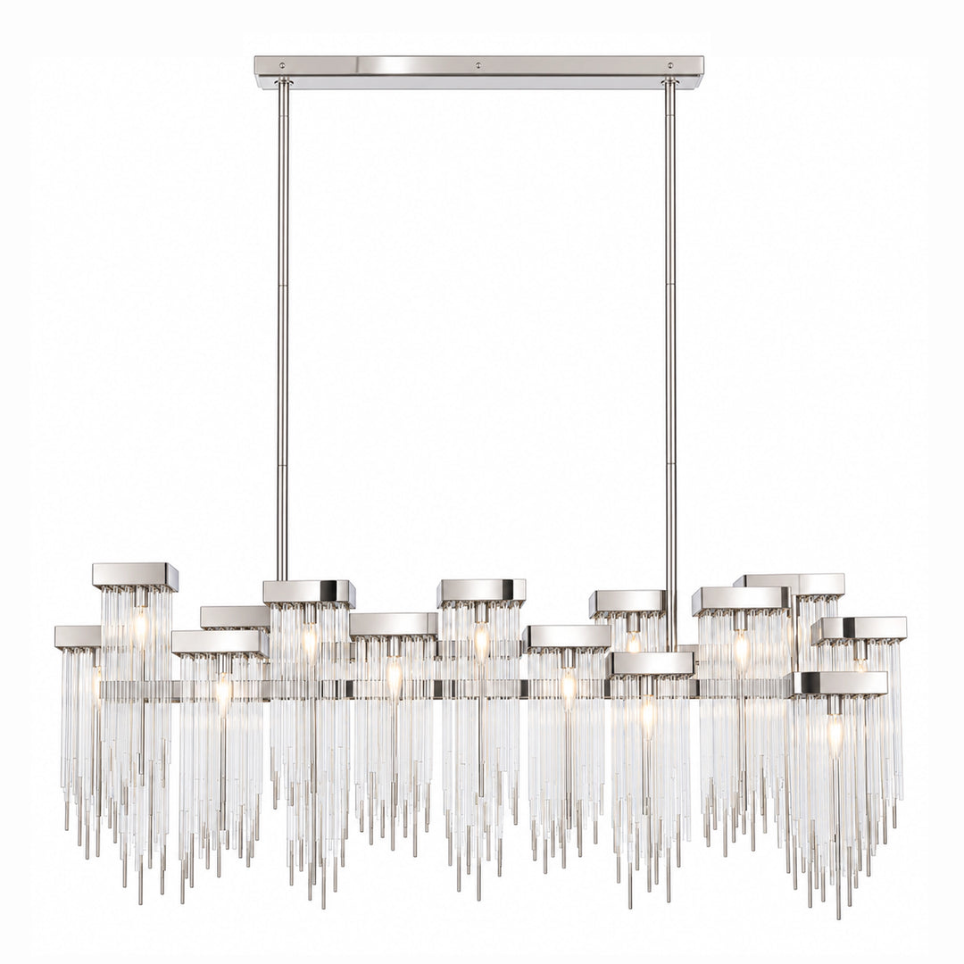 Waterfall Cityscape Chandelier by Zeev - view 39