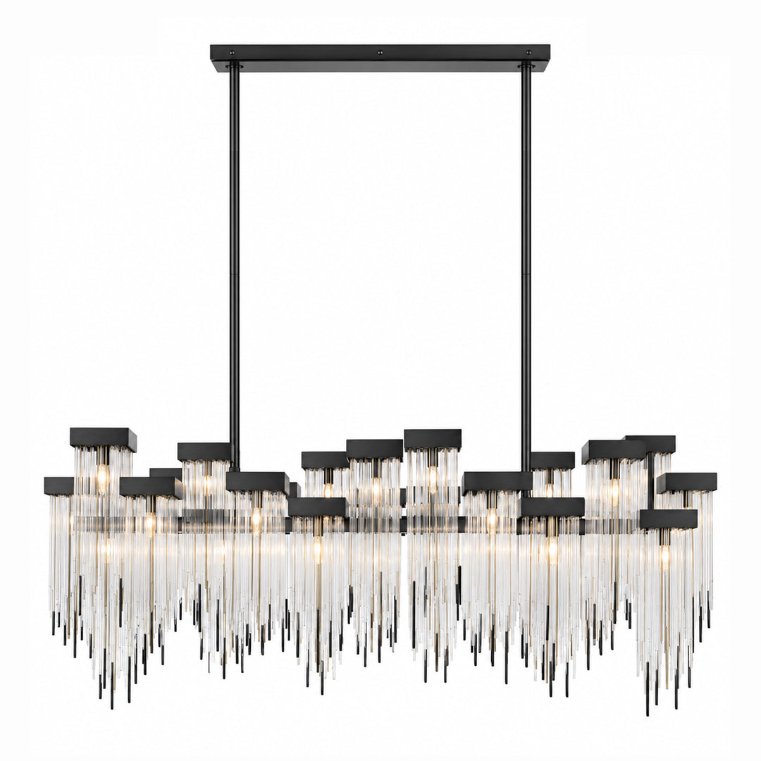 Waterfall Cityscape Chandelier by Zeev - view 42