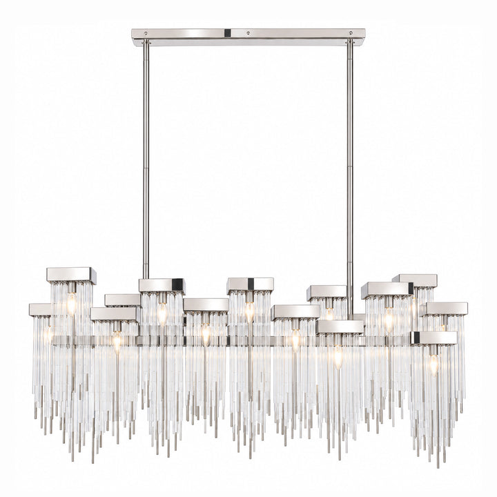 Waterfall Cityscape Chandelier by Zeev - view 28