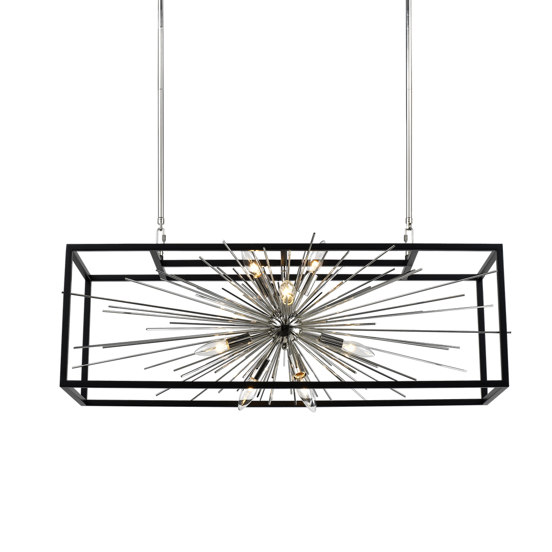 Burst Geometric Sputnik in Polished Nickel by Zeev