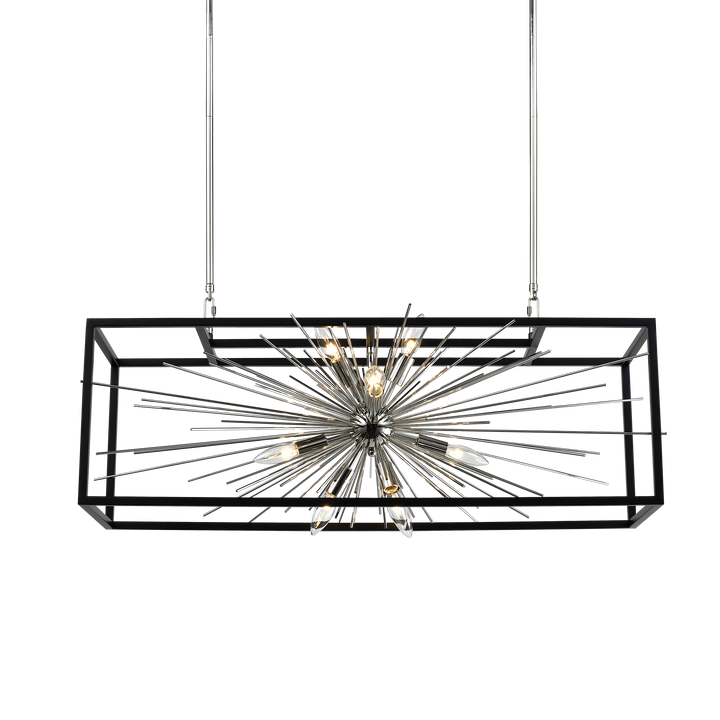 Burst Geometric Sputnik in Polished Nickel by Zeev