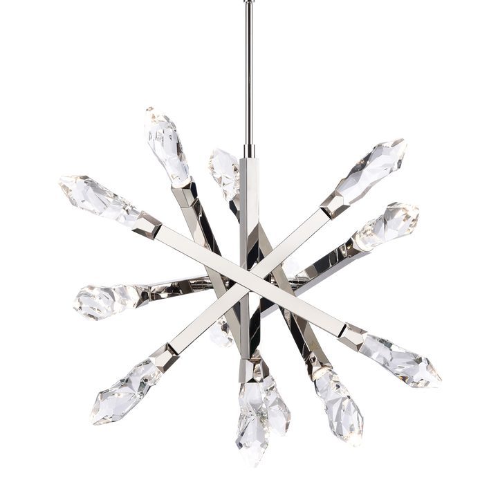 Angelus Crystal Sputnik in Polished Nickel by Zeev