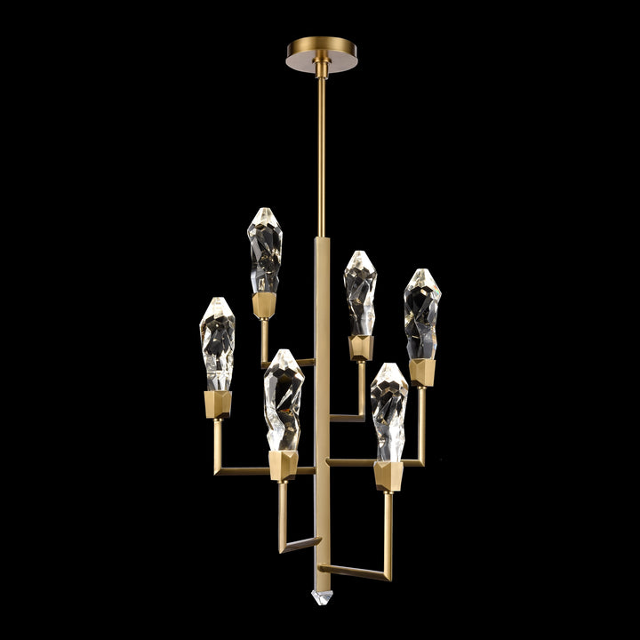 Angelus Crystal Tiered Chandelier by Zeev - view 4