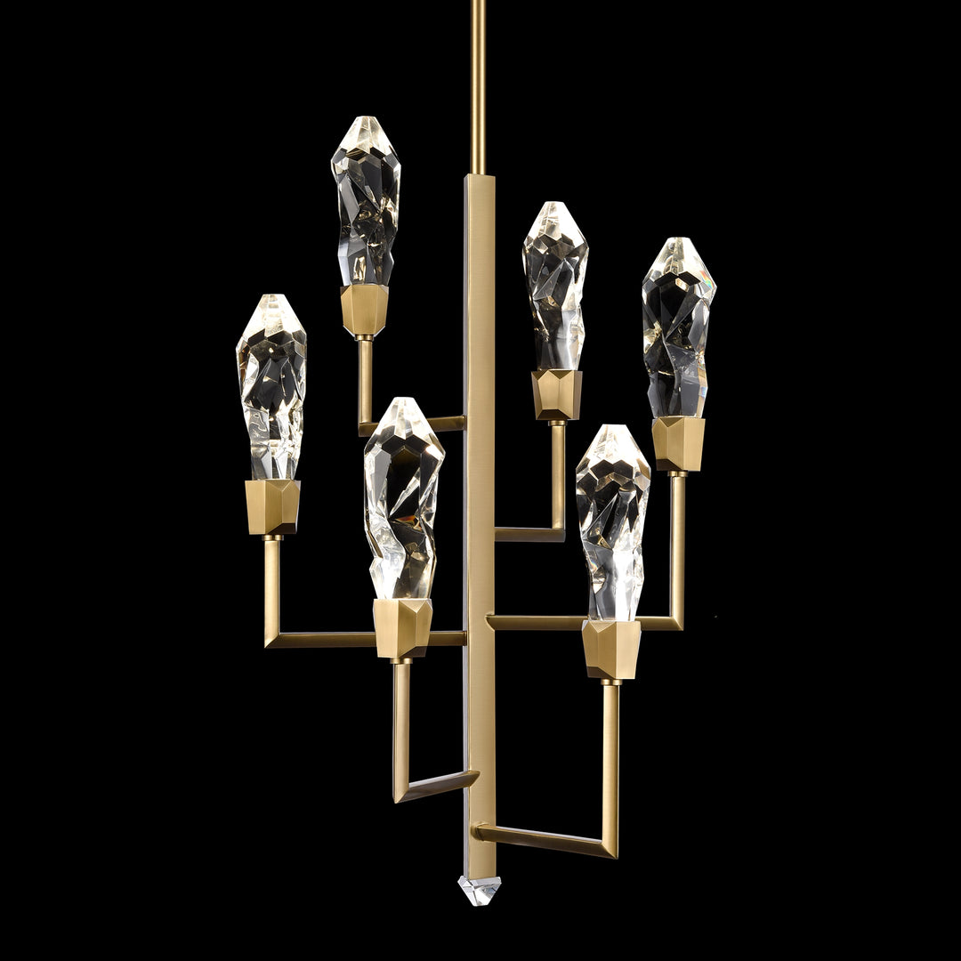 Angelus Crystal Tiered Chandelier by Zeev - view 3
