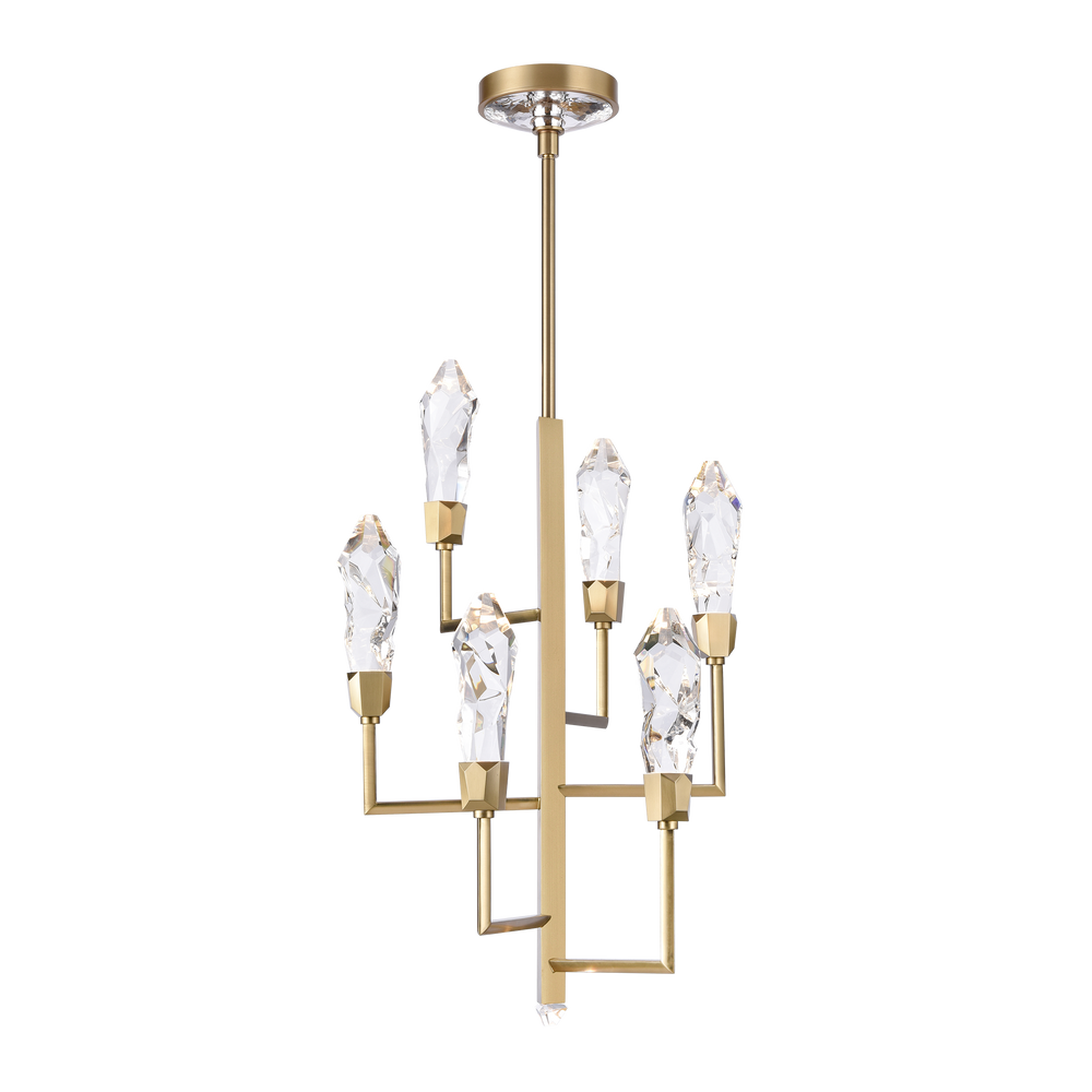 Angelus Crystal Tiered Chandelier by Zeev - view 2