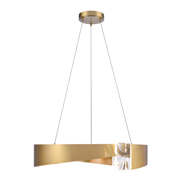 Arcus Segmental Crystal Chandelier by Zeev - view 4