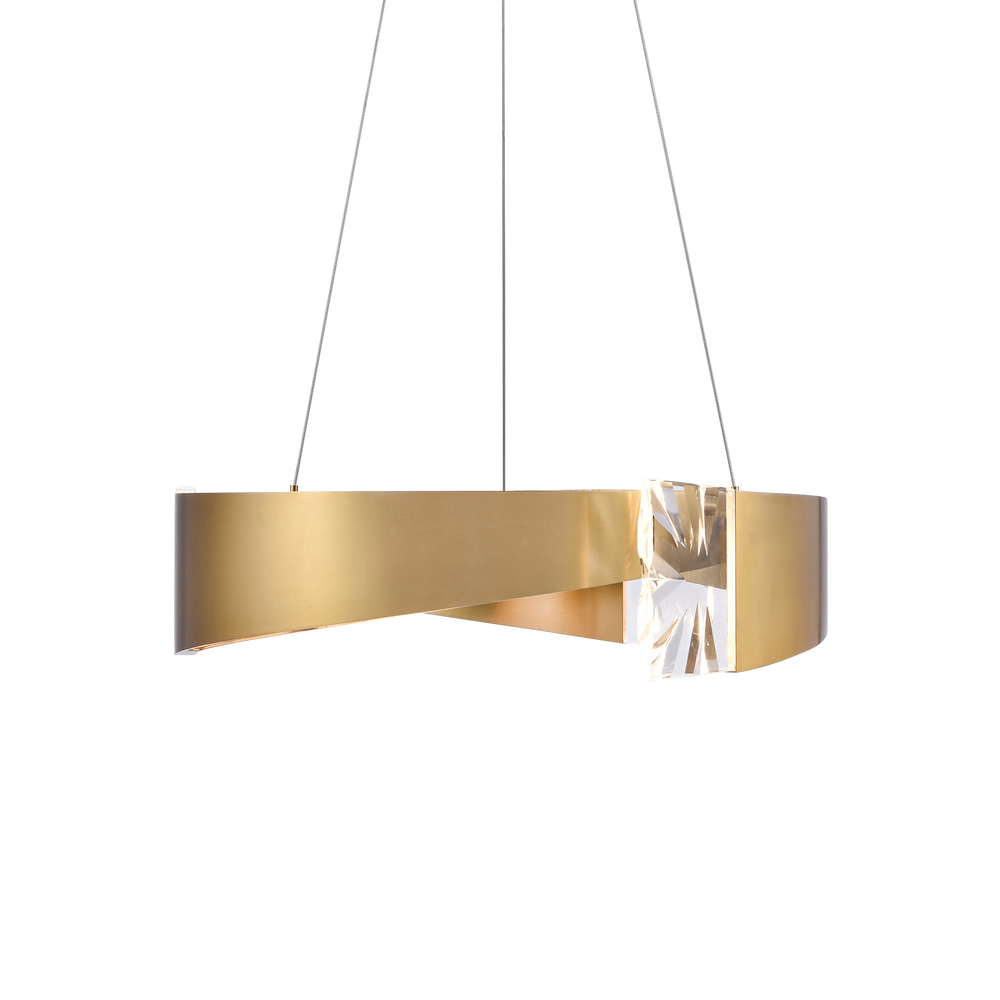 Arcus Segmental Crystal Chandelier by Zeev - view 2