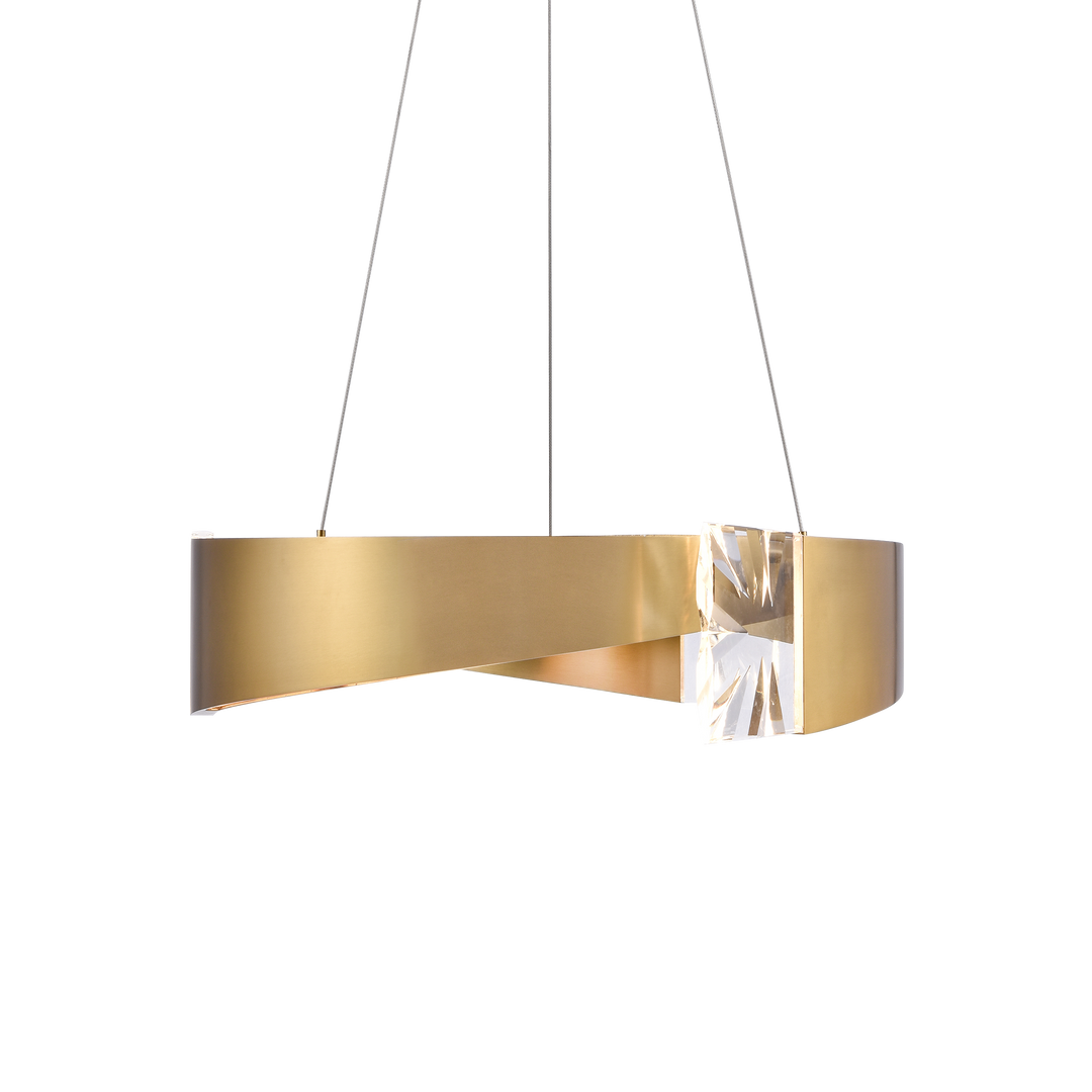 Arcus Segmental Crystal Chandelier by Zeev - view 2