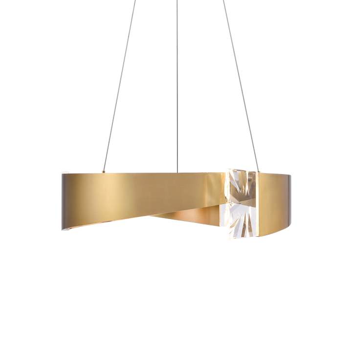 Arcus Segmental Crystal Chandelier by Zeev - view 2