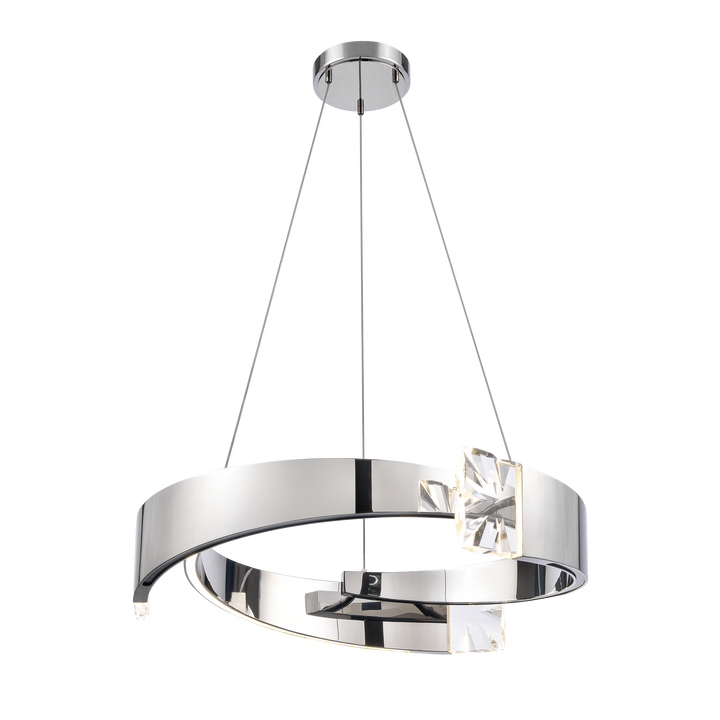 Arcus Segmental Crystal Chandelier by Zeev - view 8