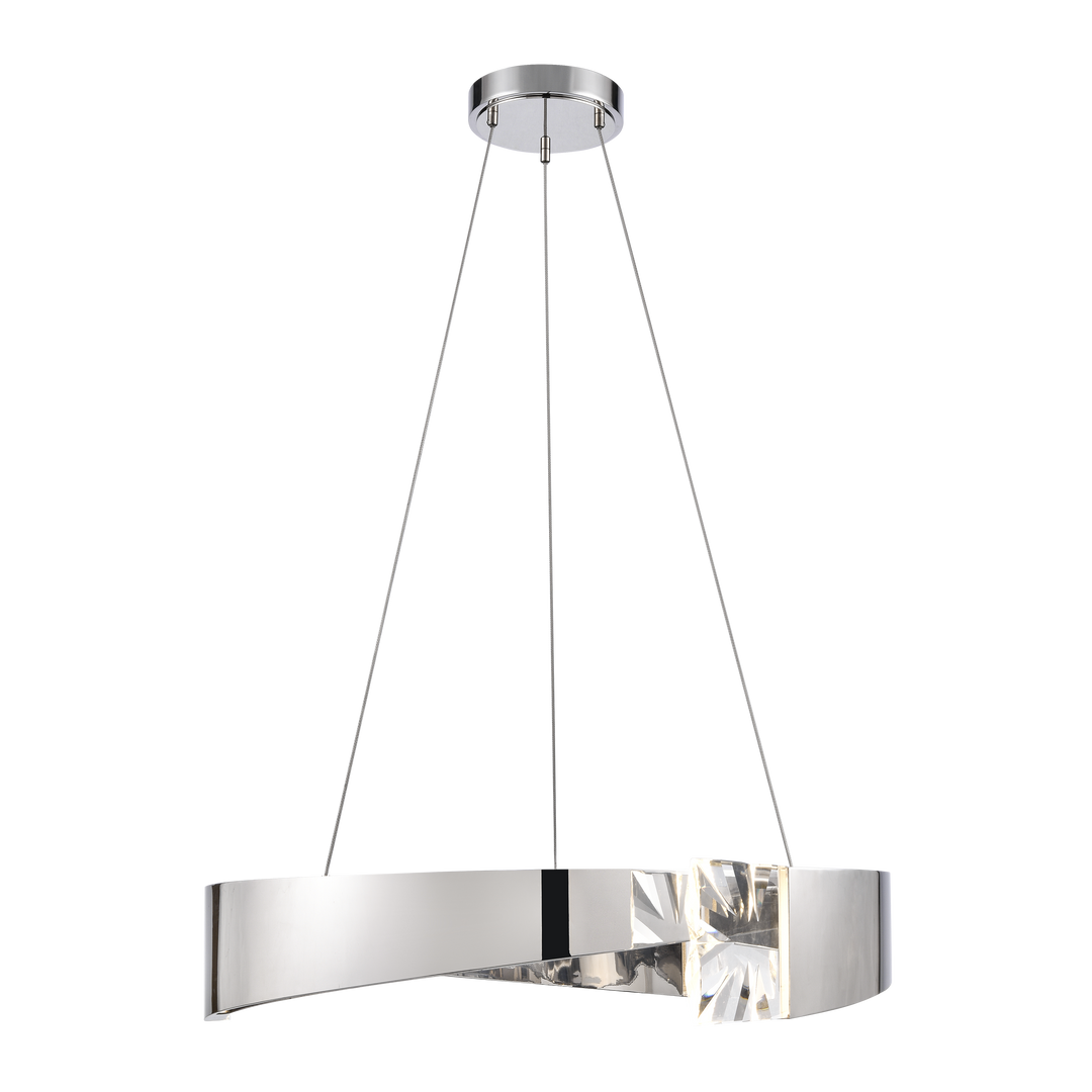 Arcus Segmental Crystal Chandelier by Zeev - view 9