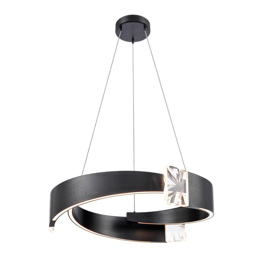 Arcus Segmental Crystal Chandelier by Zeev - view 13