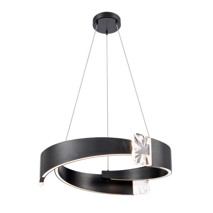 Arcus Segmental Crystal Chandelier by Zeev - view 13