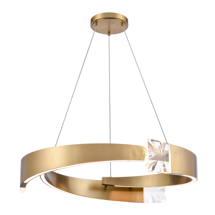 Arcus Segmental Crystal Chandelier by Zeev - view 18