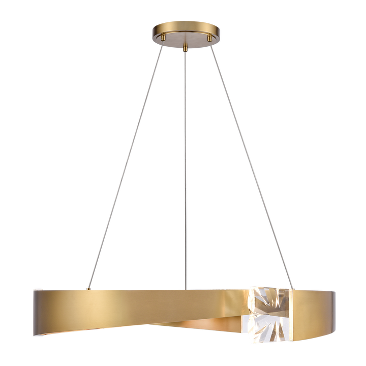 Arcus Segmental Crystal Chandelier by Zeev - view 19