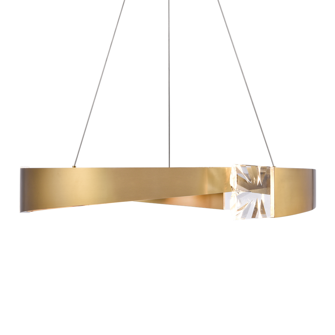 Arcus Segmental Crystal Chandelier by Zeev - view 17