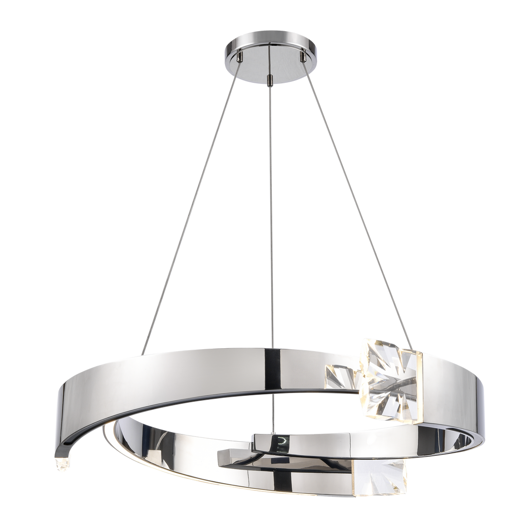 Arcus Segmental Crystal Chandelier by Zeev - view 23