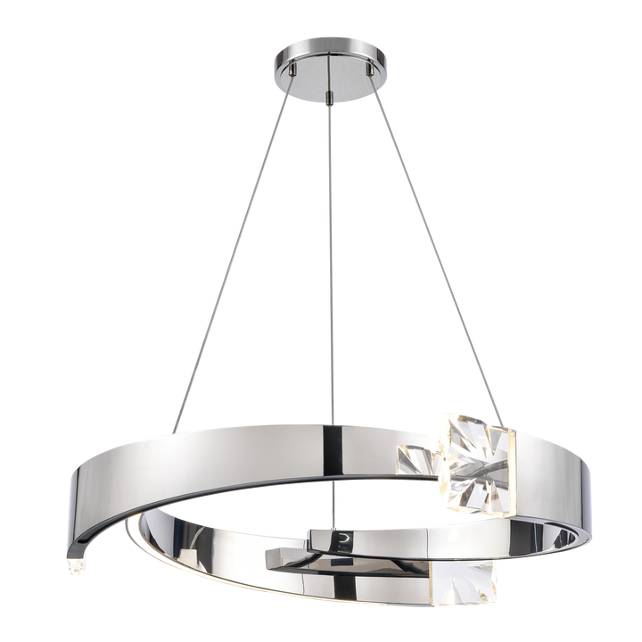 Arcus Segmental Crystal Chandelier by Zeev - view 23