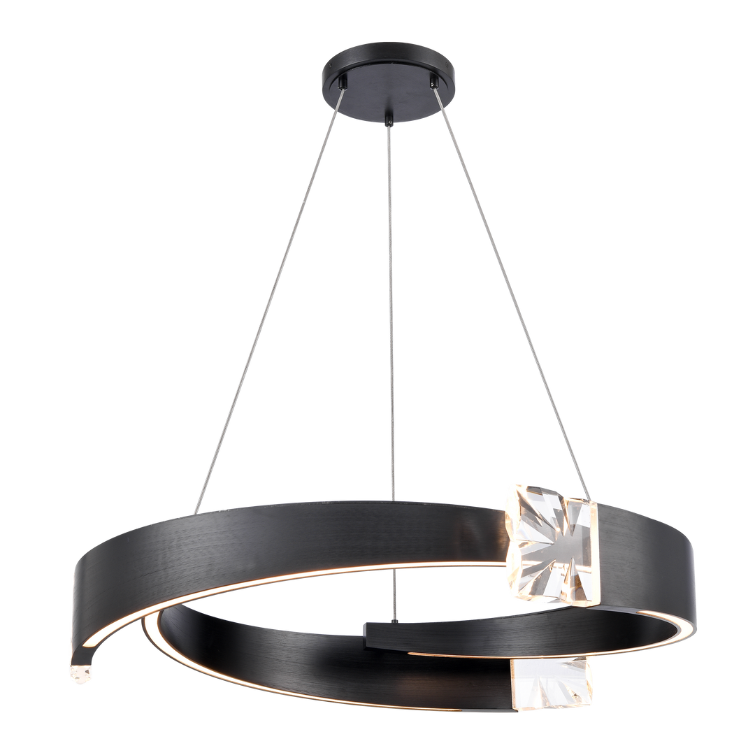 Arcus Segmental Crystal Chandelier by Zeev - view 28
