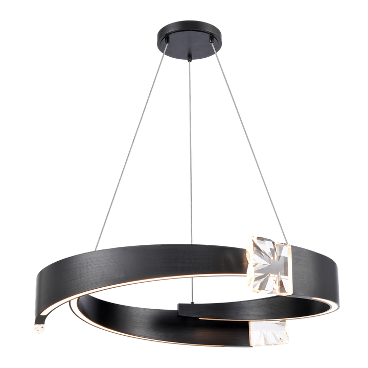 Arcus Segmental Crystal Chandelier by Zeev - view 28