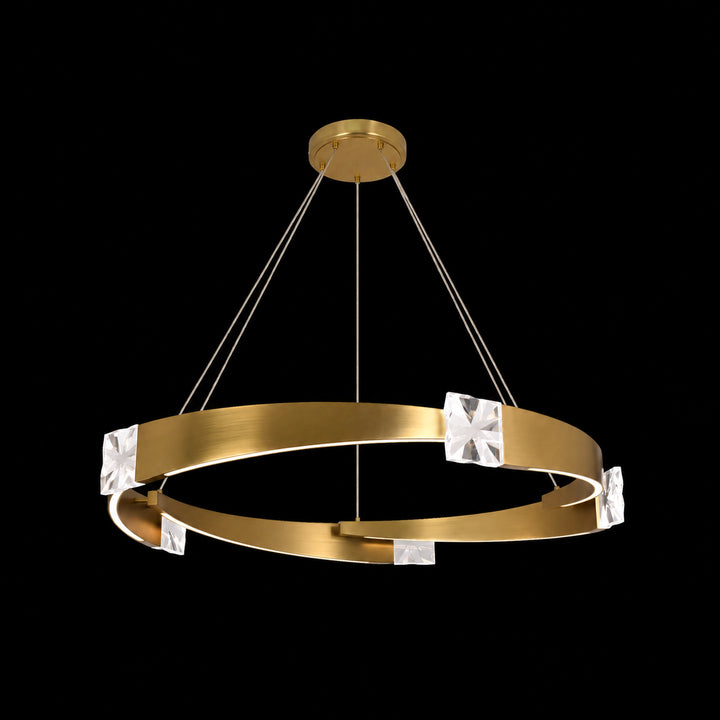 Arcus Segmental Crystal Chandelier by Zeev - view 33