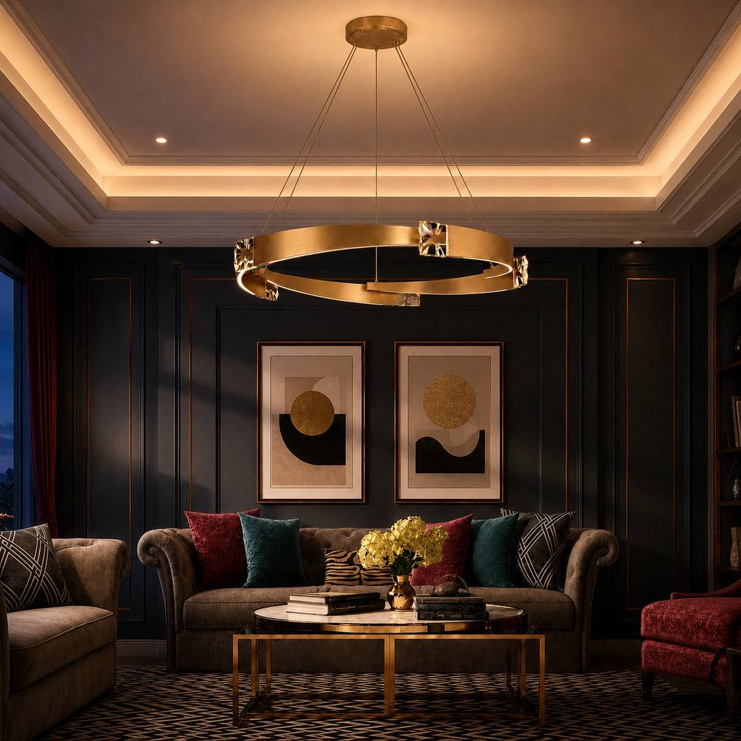 Arcus Segmental Crystal Chandelier by Zeev - view 34