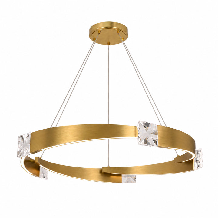 Arcus Segmental Crystal Chandelier by Zeev - view 32