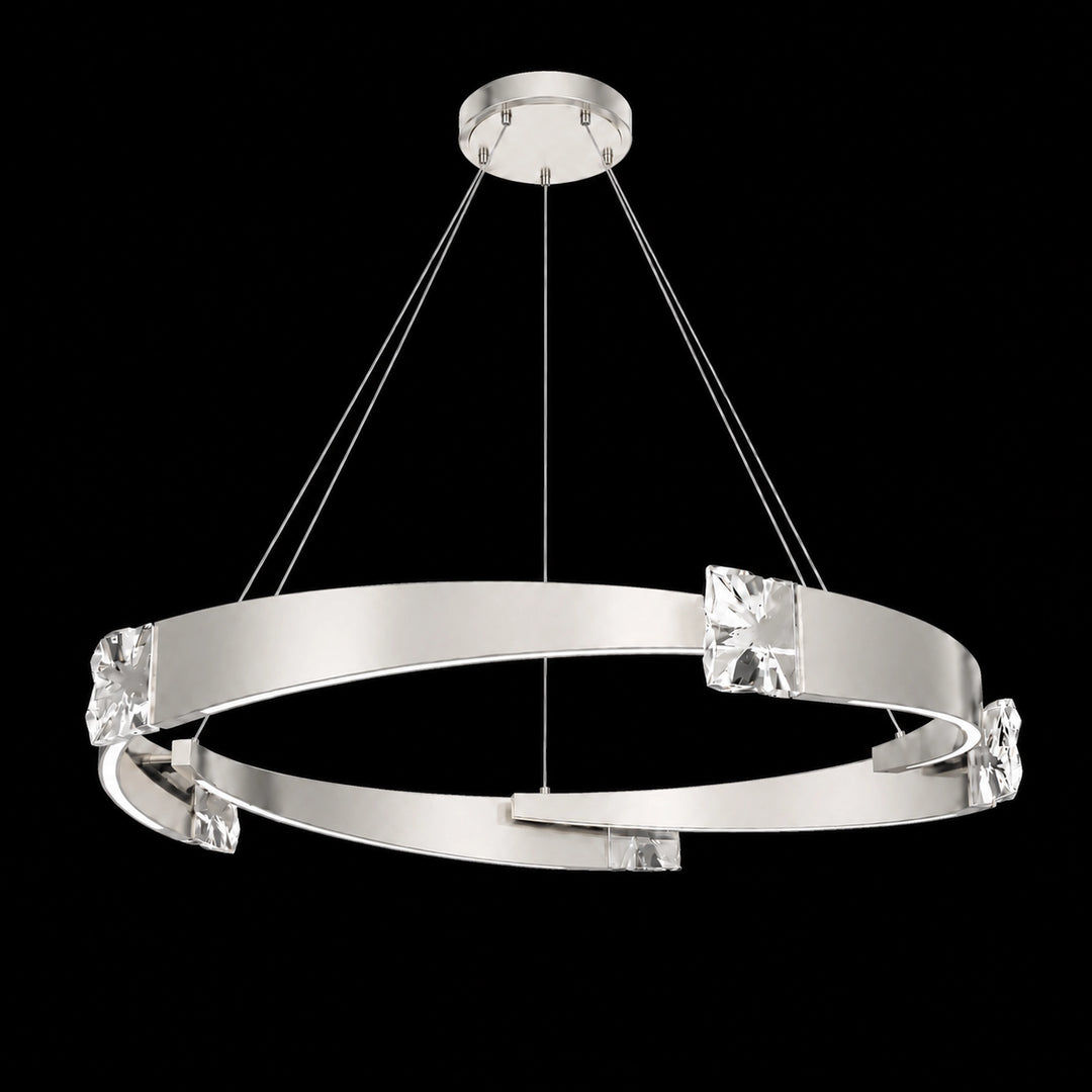 Arcus Segmental Crystal Chandelier by Zeev - view 38