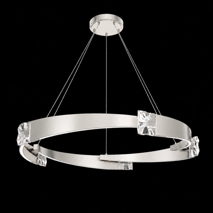 Arcus Segmental Crystal Chandelier by Zeev - view 38
