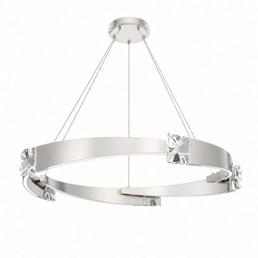 Arcus Segmental Crystal Chandelier by Zeev - view 37