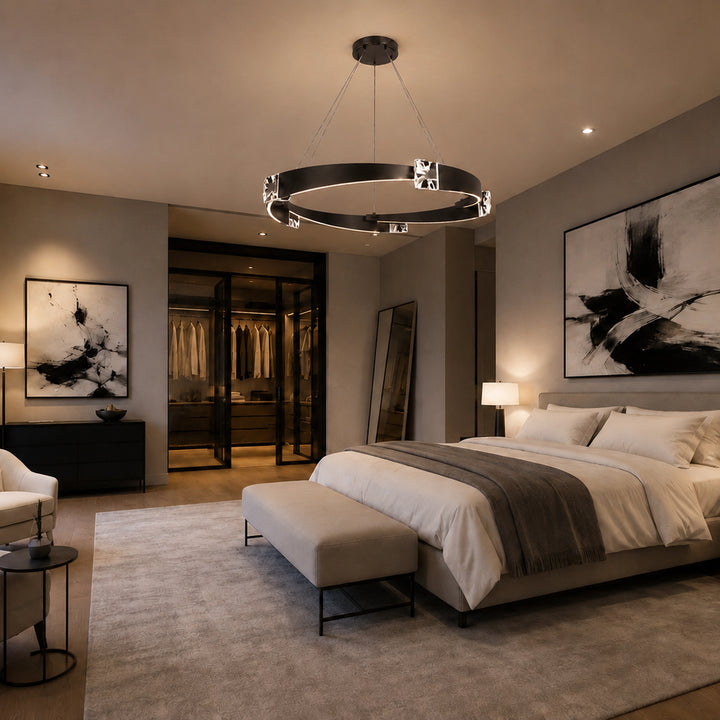 Arcus Segmental Crystal Chandelier by Zeev - view 43