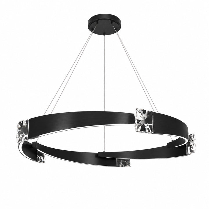 Arcus Segmental Crystal Chandelier by Zeev - view 41