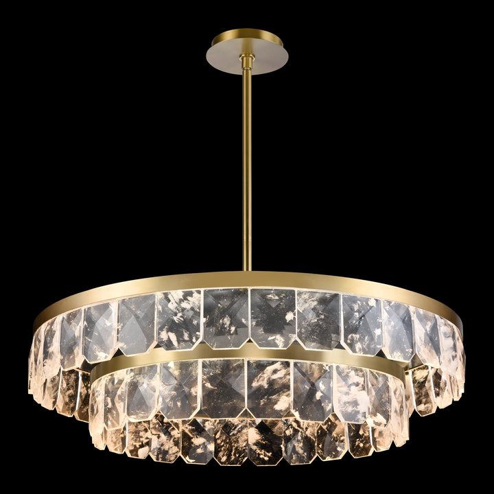 Odraz Infused Crystal Chandelier by Zeev - view 48