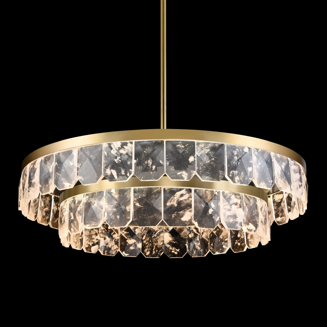 Odraz Infused Crystal Chandelier by Zeev - view 47