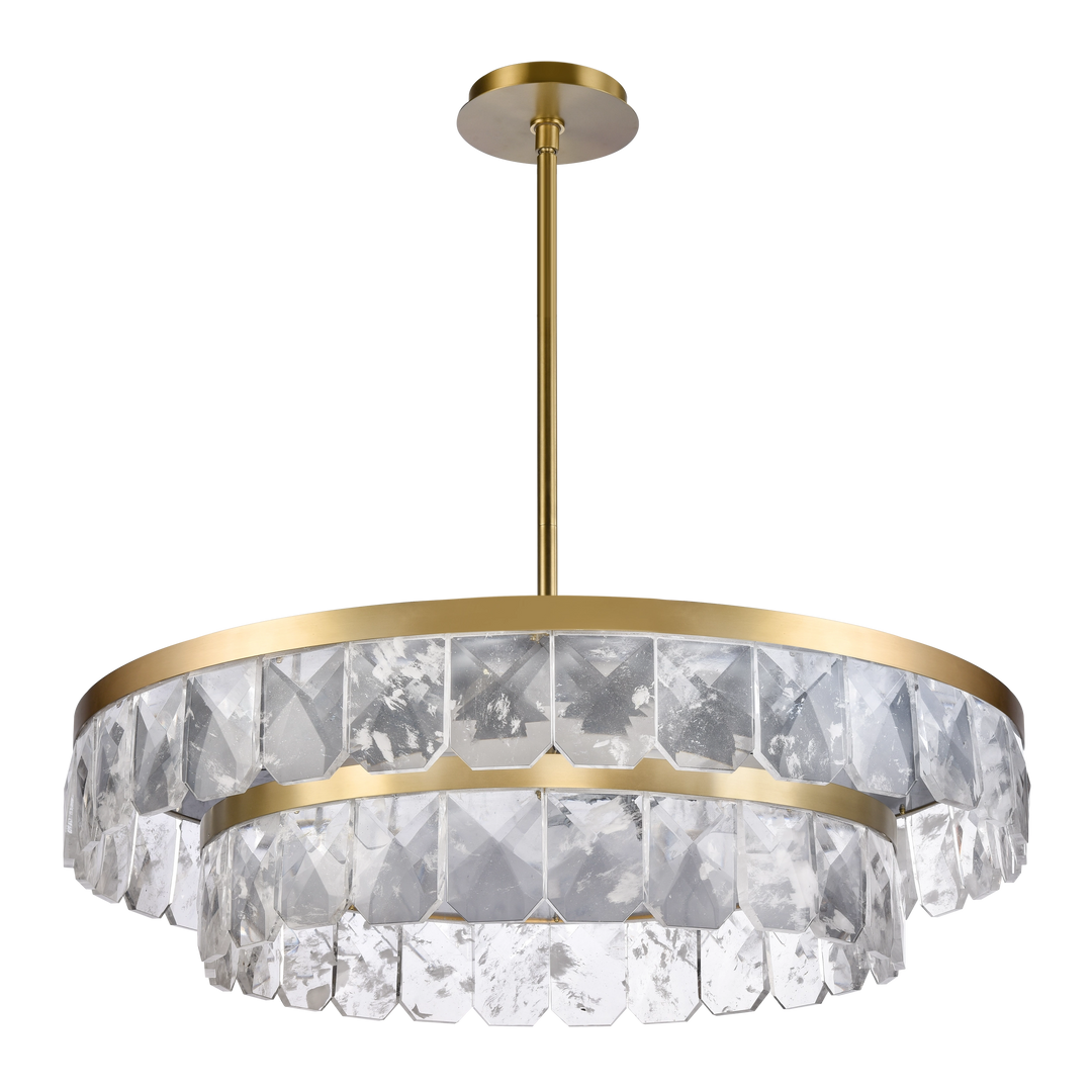Odraz Infused Crystal Chandelier by Zeev - view 45