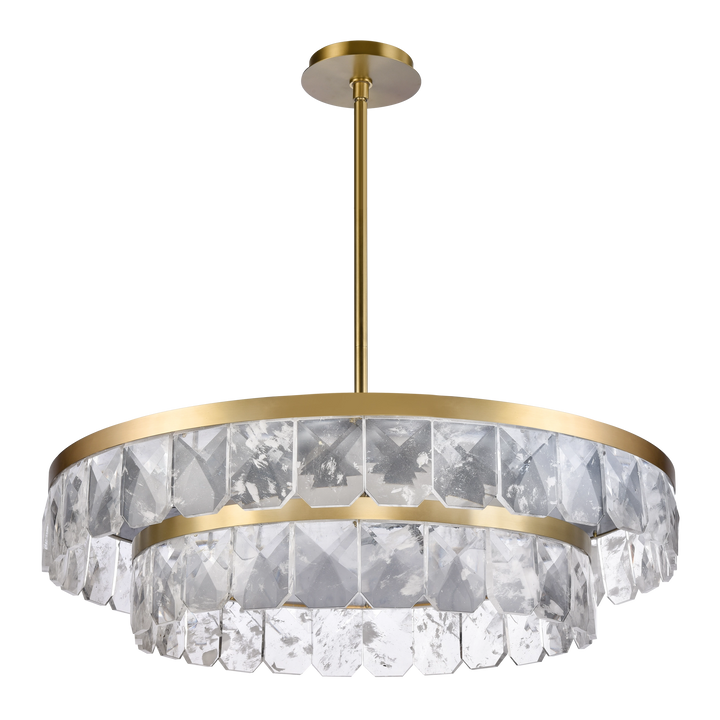 Odraz Infused Crystal Chandelier by Zeev - view 45